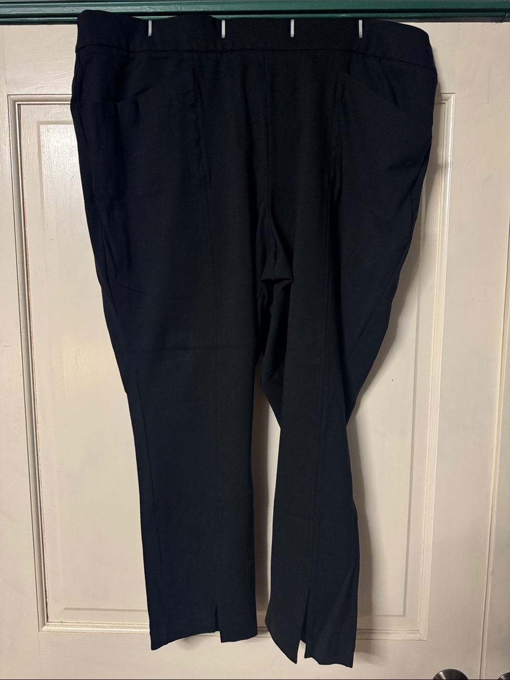 Ava & Viv Woen's Black Dress Pants - Tailored Straight Fit